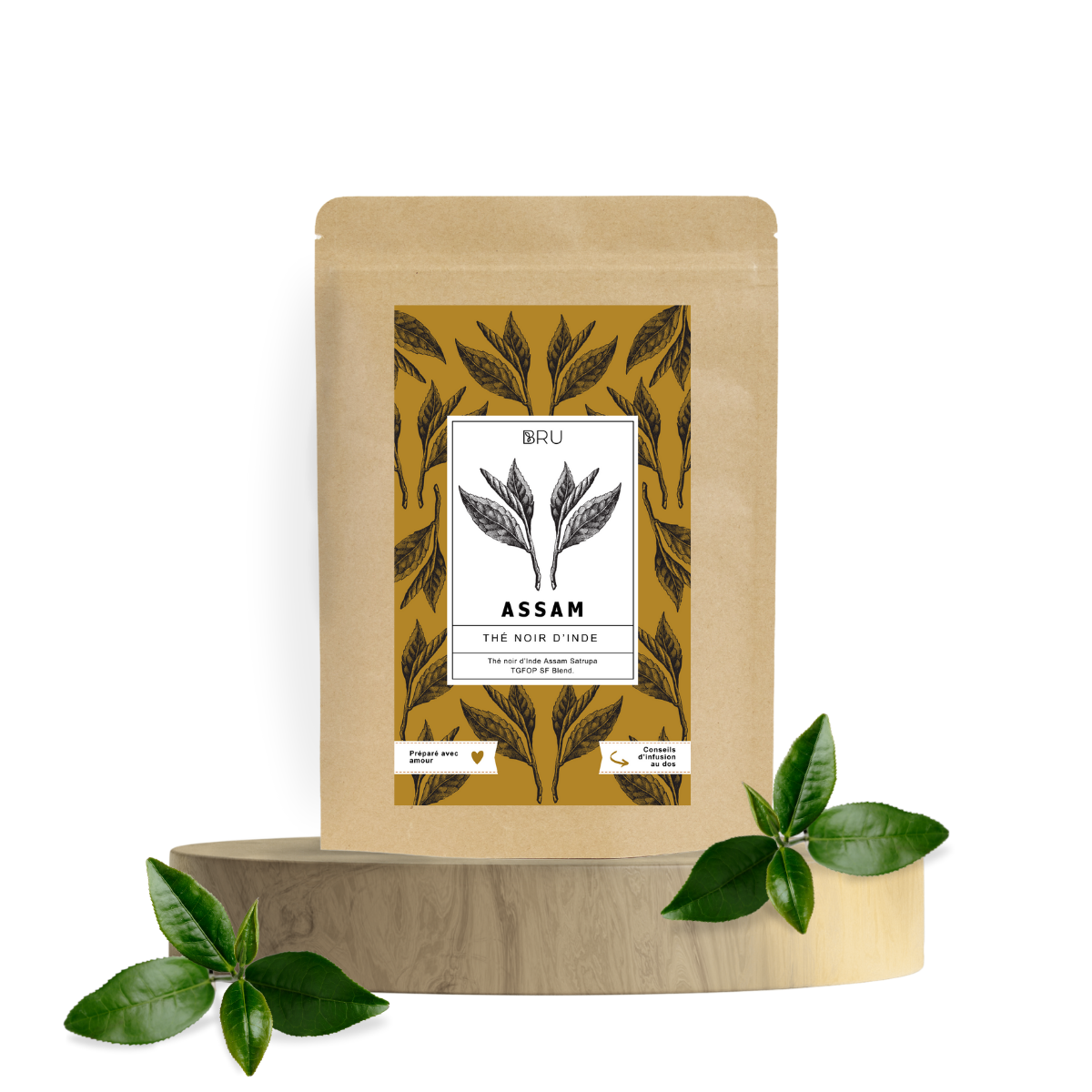 Thé noir Assam d'Inde