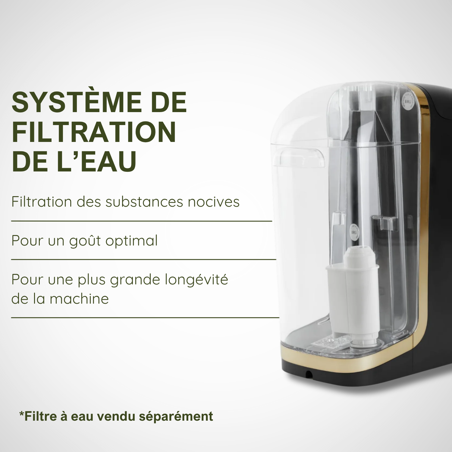 Machine à thé BRU Maker One + Bon d’achat de 50 € pour du thé