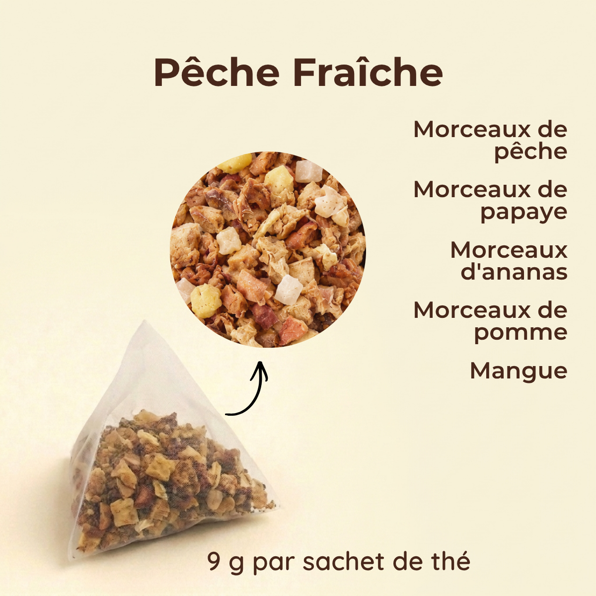 Pêche fraîche