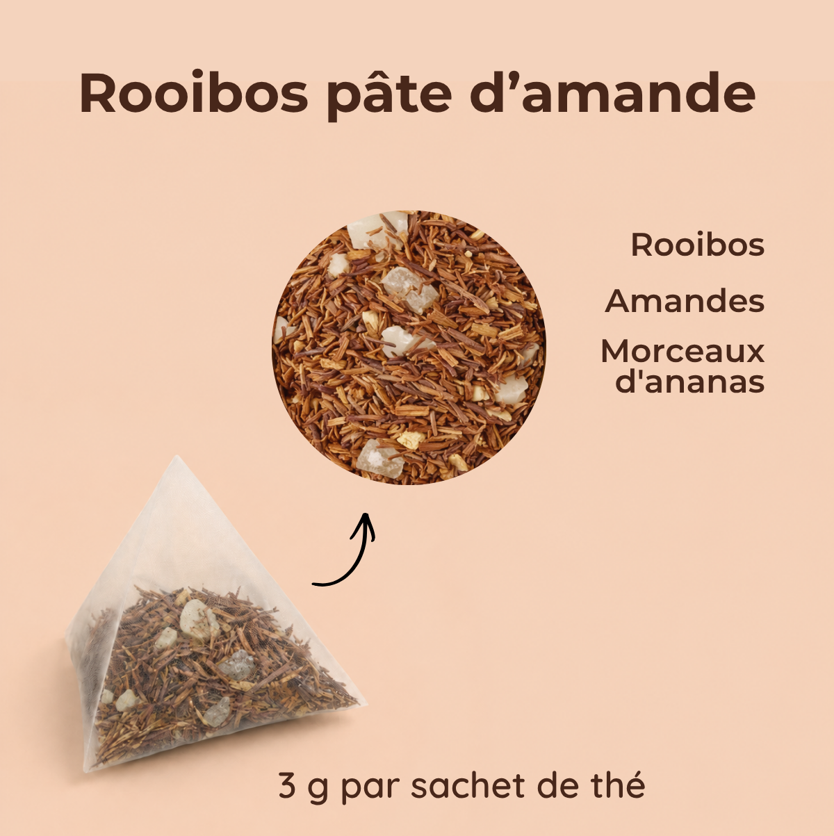 Rooibos à la pâte d’amande