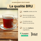Thé noir Earl Grey de qualité supérieure
