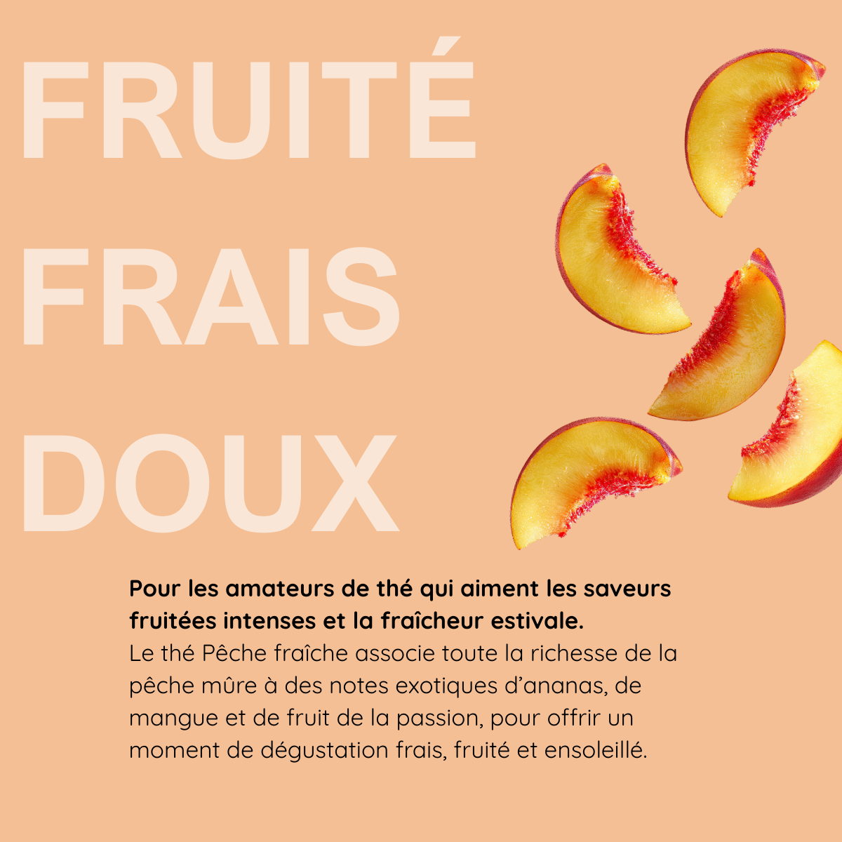 Pêche fraîche