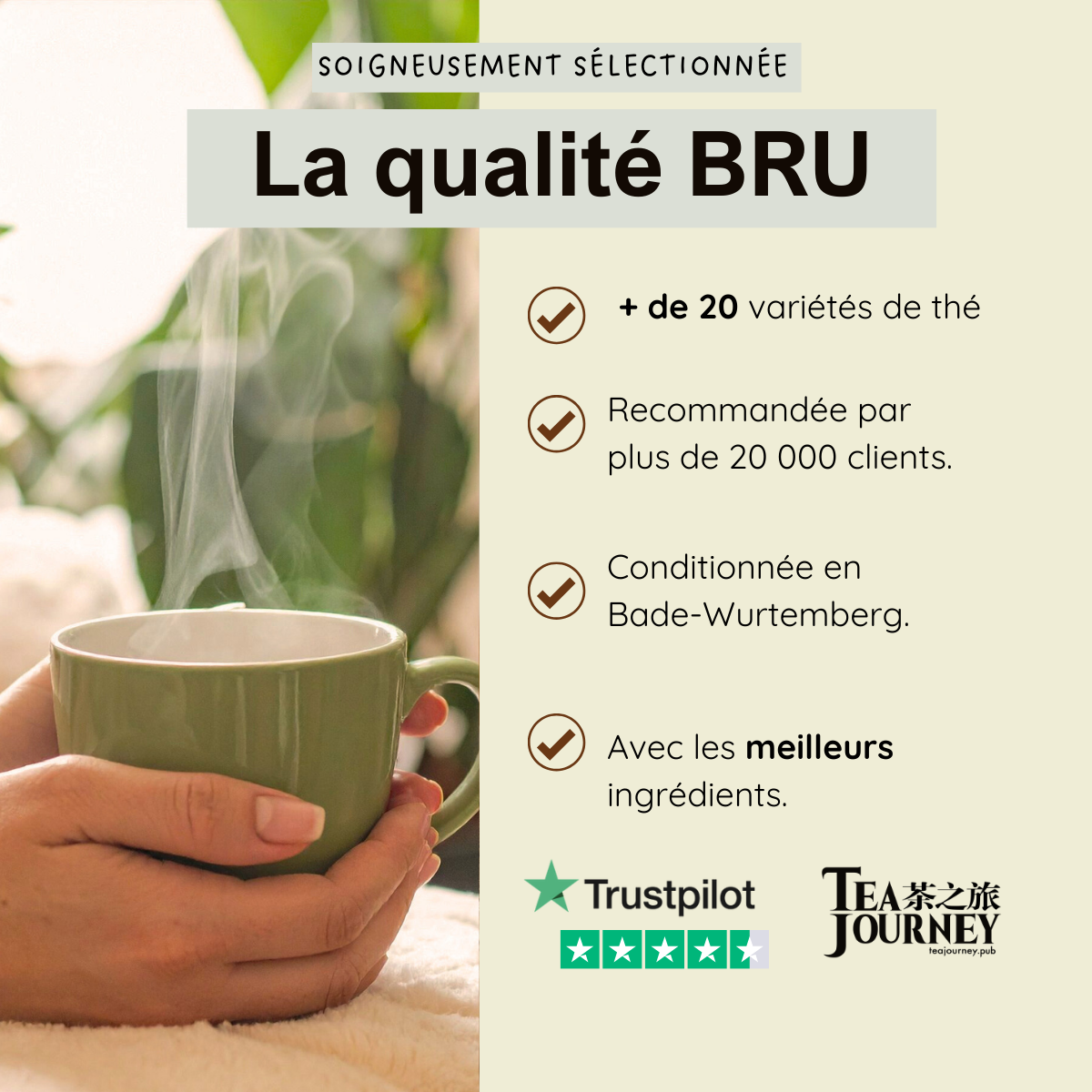 Thé vert au jasmin