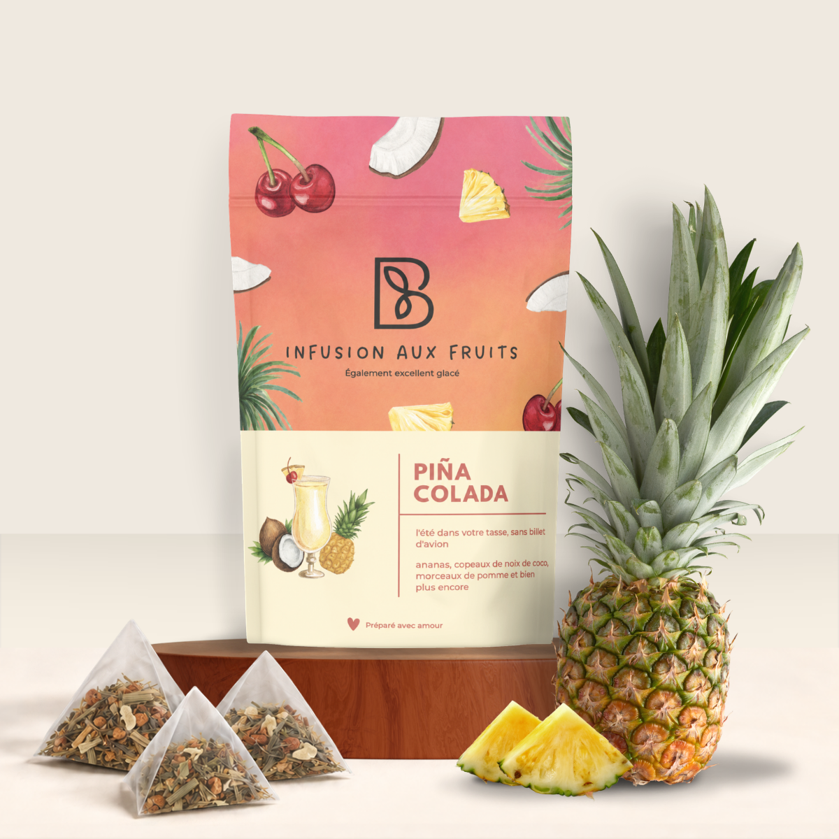 Piña Colada - sachets de thé