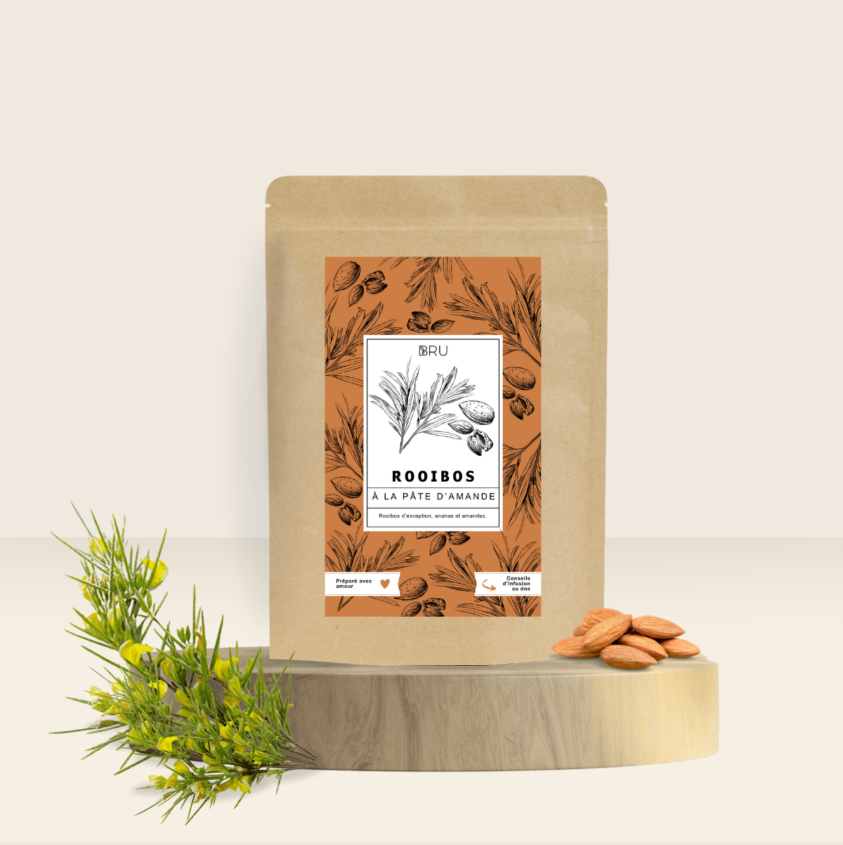 Rooibos à la pâte d’amande