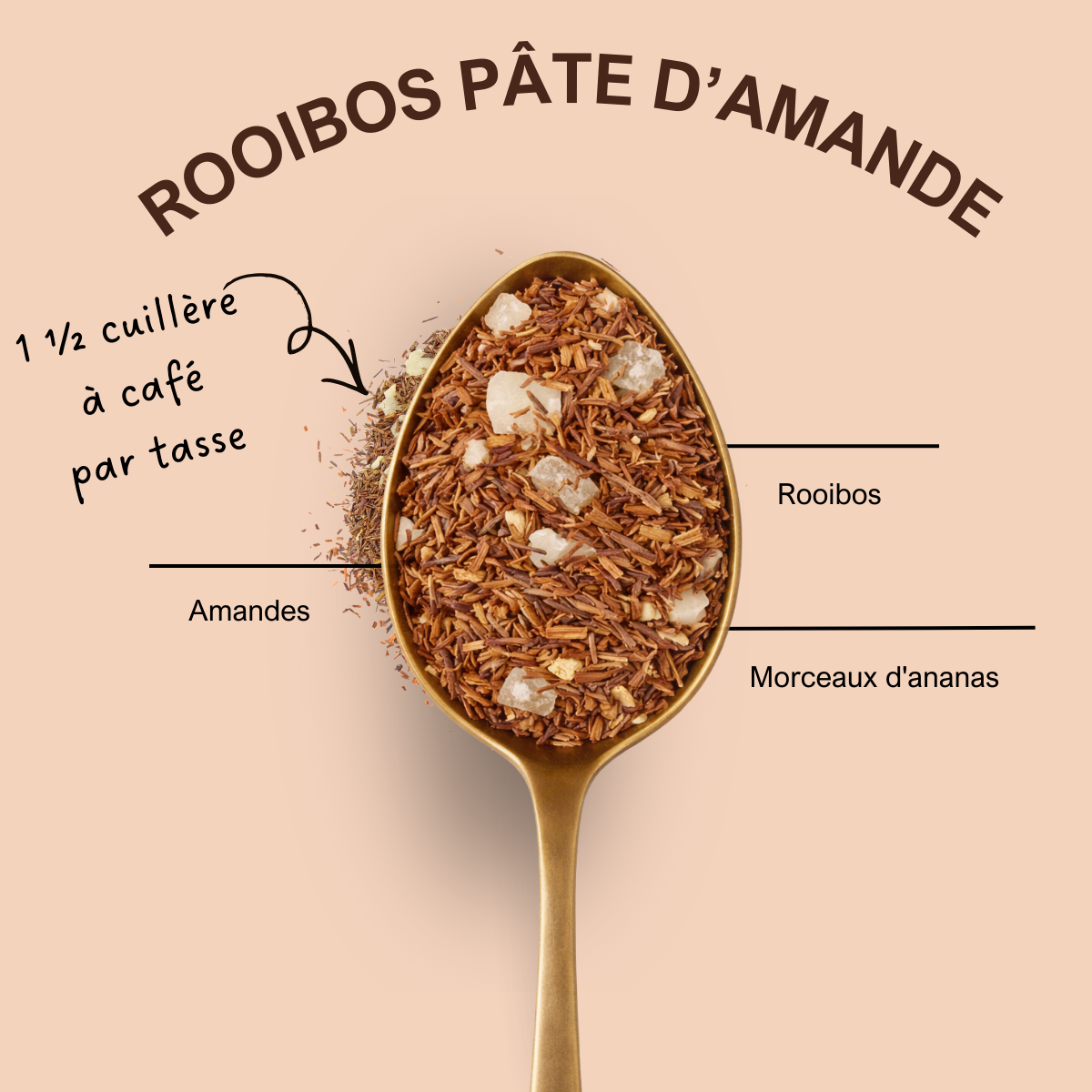 Rooibos à la pâte d’amande