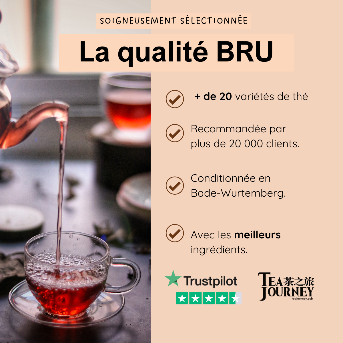Rooibos à la pâte d’amande