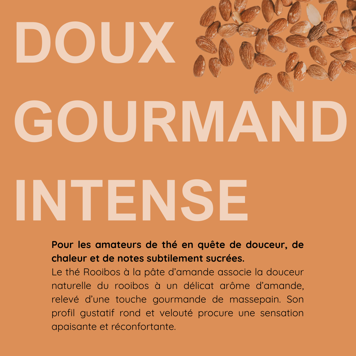 Rooibos à la pâte d’amande