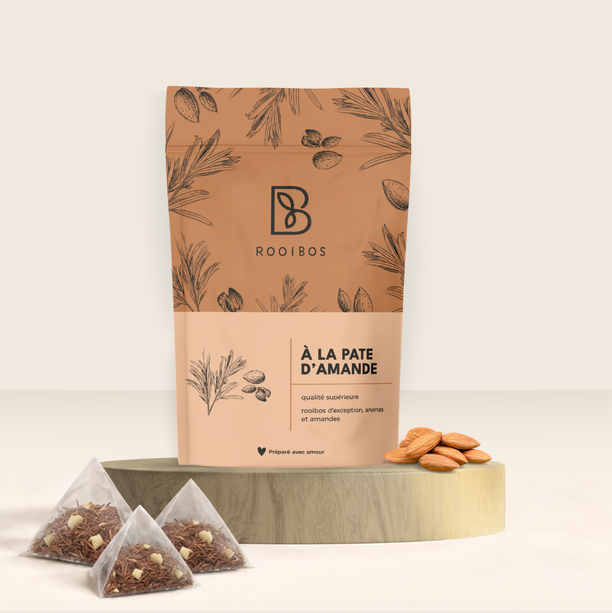 Rooibos à la pâte d’amande
