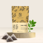Thé noir Earl Grey de qualité supérieure - sachets de thé