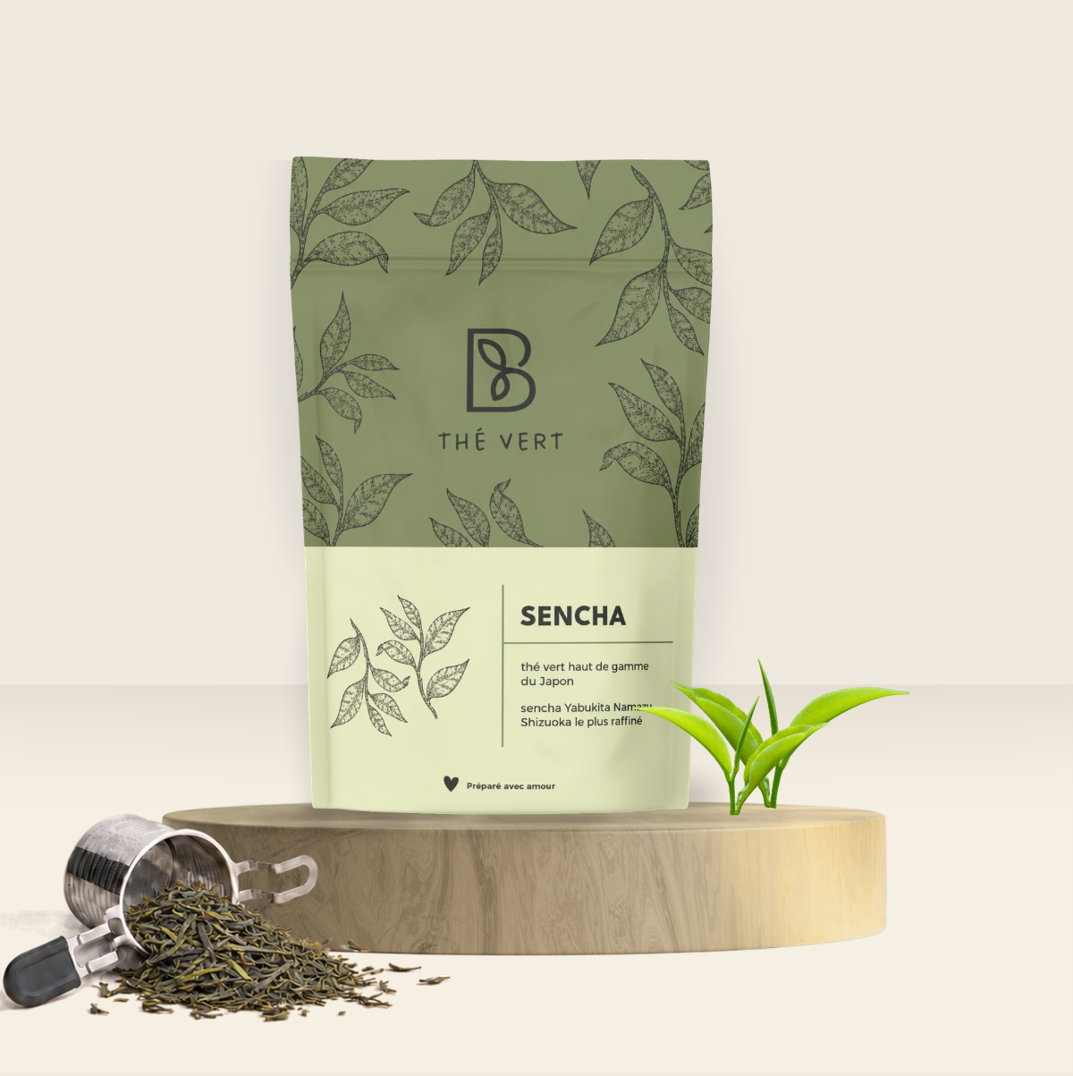 Thé vert Sencha du Japon  - thé en vrac
