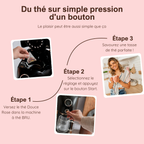 Douce rose - sachets de thé