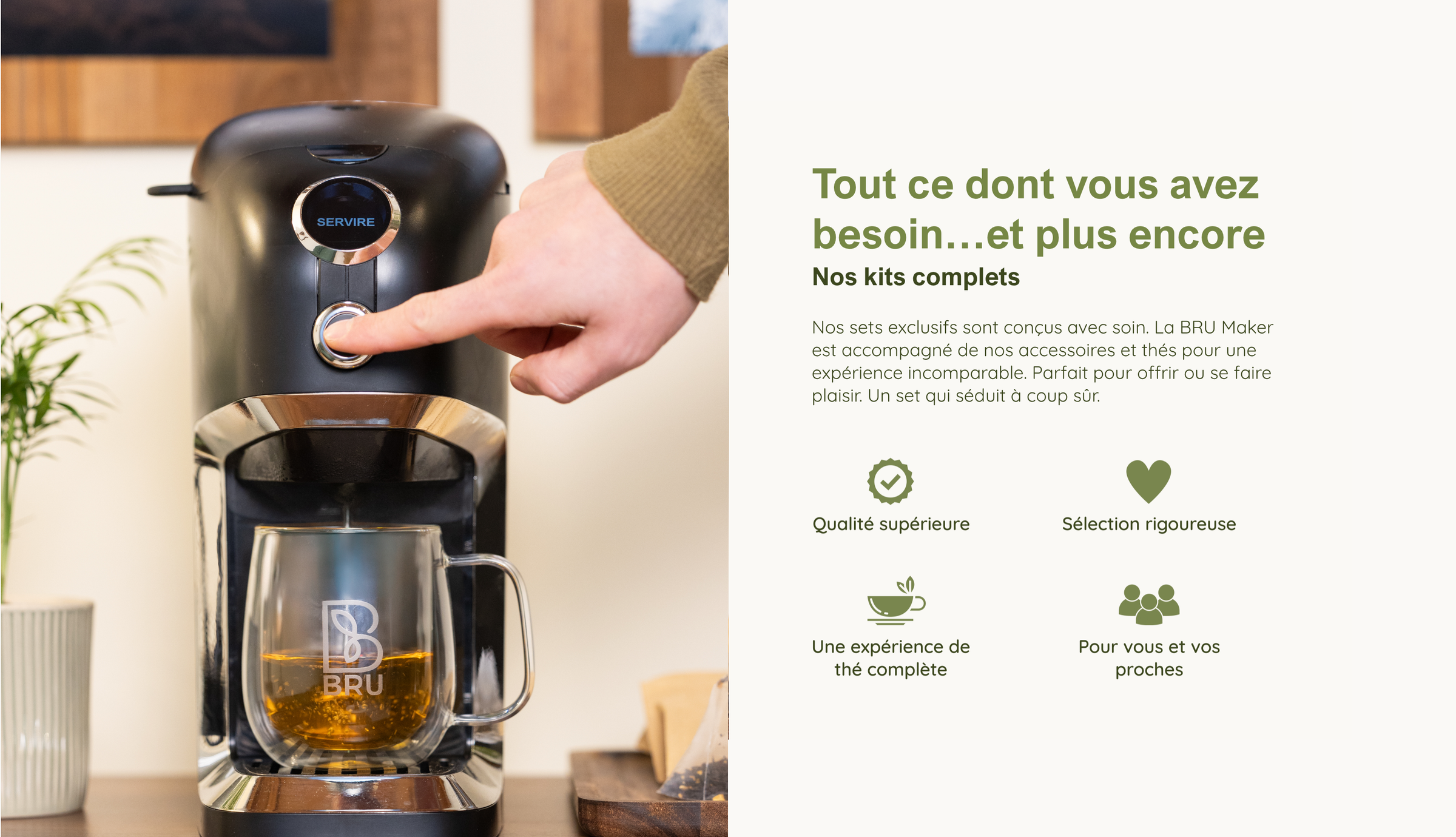 Nos kits complets BRU : tout ce dont vous avez besoin