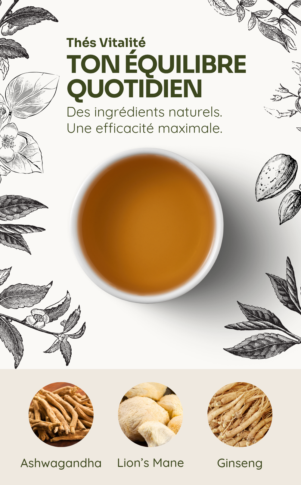 Thés vitalité BRU
