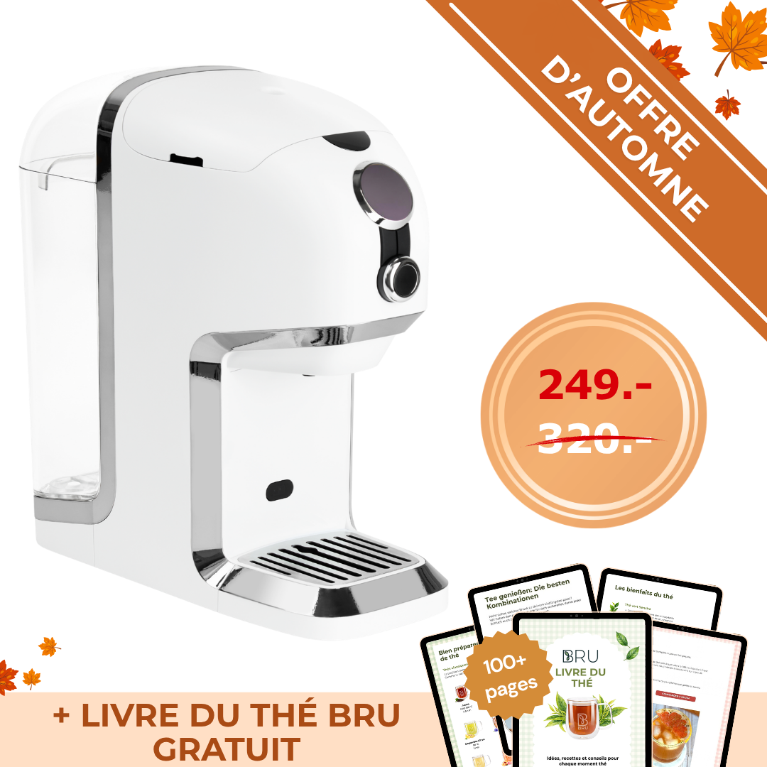 Machine à thé BRU Maker One + Livre de thé BRU numérique
