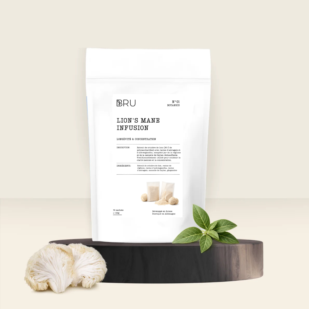 Lion's Mane · Thé vitalité